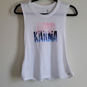 Good Karma Muscle Tee Size Small
